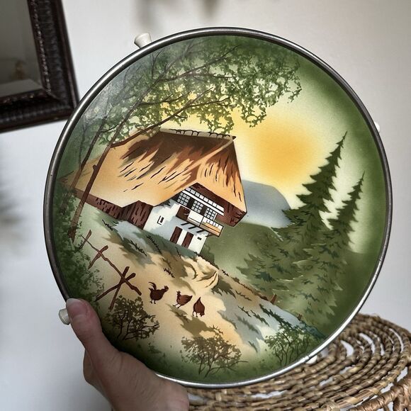 vintage Echt Keramik Grunstadt Ceramic serving and rotating tray - Picture 7 of 9